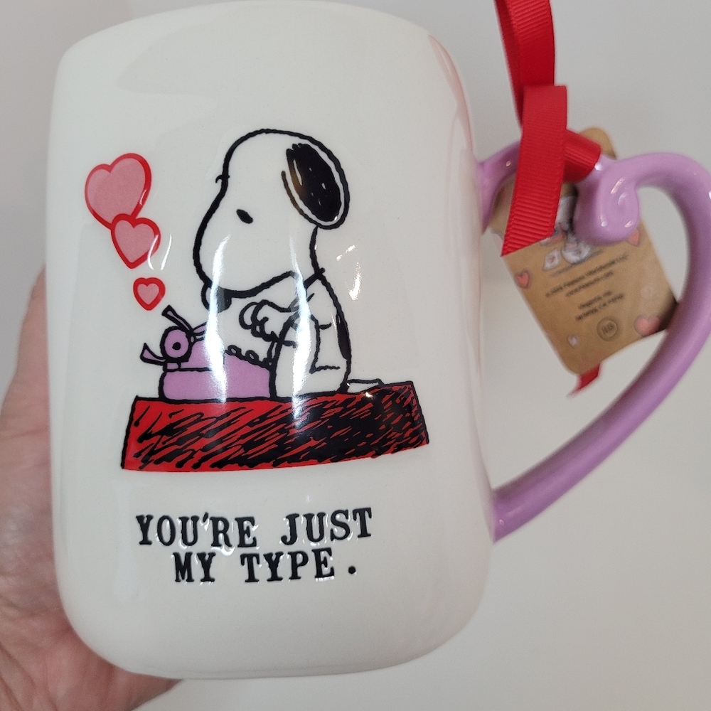 Rae Dunn Snoopy Valentine Mug
